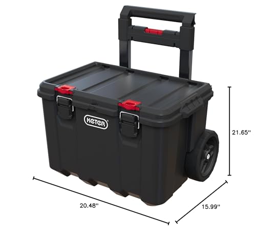 Keter Stack & Roll Cart - style: DIY Tool Storage Cart