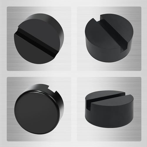 TONDA Floor Jack Rubber Pad, Universal Jack Pad Adapter, Pinch Weld Side Frame Rail Protector (2 Pack) - color: 2 PACK - SMALL
