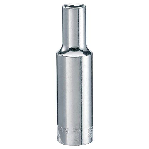 CRAFTSMAN Deep Socket, Metric, 3/8-Inch Drive, 7mm, 6-Point (CMMT99142) - size: 7 MM
