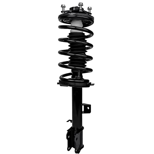 Detroit Axle - 2 Front Struts for 2001-2012 Ford Escape Mazda Tribute | 2005-2011 Mercury Mariner Complete Struts with Coil Springs 2006 2007 2008 2009 2010 Replacement Ready Strut Shock Assembly - size: 171593_171594/PAIR