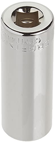 CRAFTSMAN Deep Socket, Metric, 3/8-Inch Drive, 17mm, 6-Point (CMMT44434) - size: 17 MM