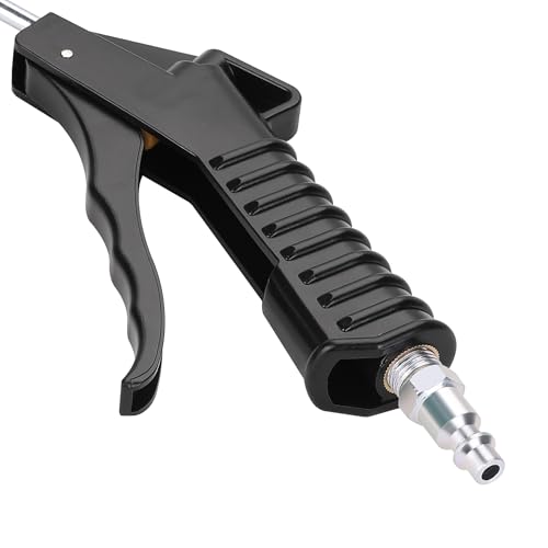 4PCS Air Blow Gun with 1/4 Air Fittings Plug for Compressor
