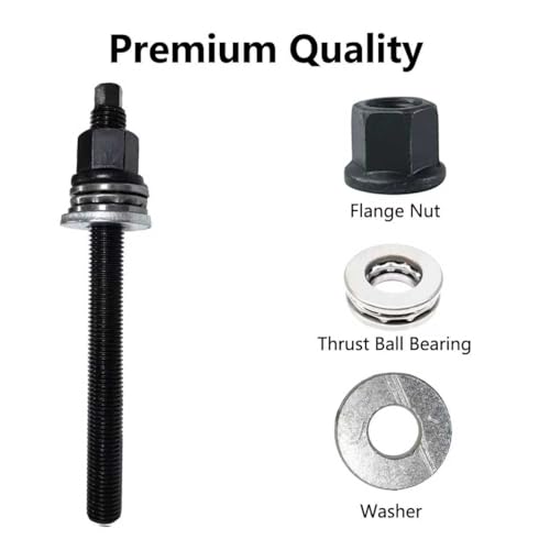 Harmonic Balancer Installation Tool with with High Carbon Chromium Bearing Steel Thrust Rolling Bearings (GCR15), Compatible with GM 1997-UP V8 LS1 LS2 LS3 LS4 LSX LSA LS6 LQ4 LQ9