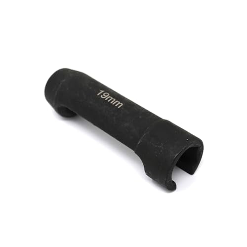 CTA Tools 8857 10 Pc. Flare Nut Socket Set - Ideal for EGT & Fuel Lines, Line Wrench Set for Injector & Exhaust Gas Temperature Sensors, Flare Nut Wrench with Open Hex Body, Straight & Offset Options