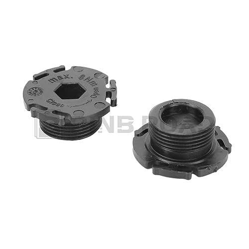 6Pcs Engine Oil Pan Drain Plug Compatible with BMW 228i 328i 320i 428i 528i X1 X3 Z4 (Replaces 11137605018) - color: Oil Pan Drain Plug