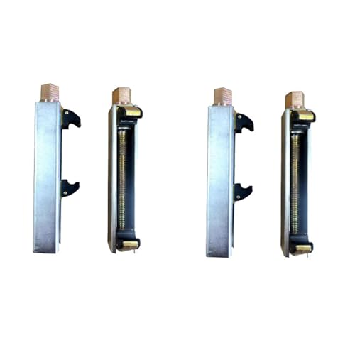 Motorcycle Coil Spring Compressor Tool, 2-Piece Set Manual Strut Remover Installer, Heavy Duty Steel, Max Opening 4.13in, Supports 800kg
