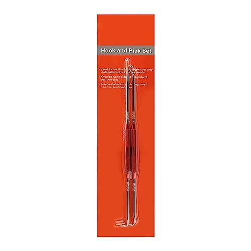 Hook and Pick Set Puller Remover,Pick Tool Set for Car Auto Oil Seal/O-Ring Seal Gasket - size: 2set