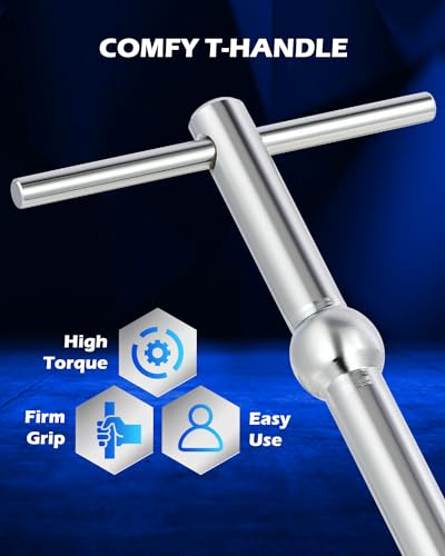 OMT Inner CV Axle Puller Tool Set with 5/8"-18 Slide Hammer & Adapter | Inner CV Joint Removal Tool Kit, Front Wheel Drive Axle Puller Set Compatible with Taurus Sable FWDs from 1986 to 2021 - color: Silver Slide Hammer, size: 2" CV Joint Fork
