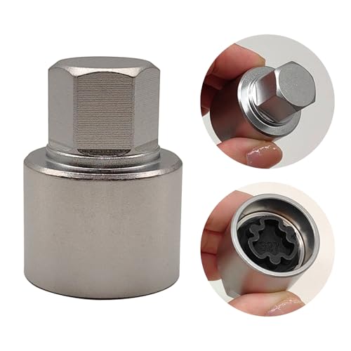 327 Wheel Locking Nut Key for Mercedes Benz, Lug Nut Removal Tool | Wheel Lock Nut Socket Adapter, Anti-Theft Screw Remover, Hand Repair Tool, Tyre Fitting, garage - color: Scoket 327