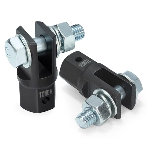 TONDA Scissor Jack Drill Adapter for 1/2 Inch Impact Wrench or 13/16 Inch Lug Wrench, 2 Pack - color: 2 PACK