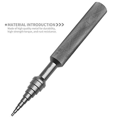 Hobbypark RC Bearing Driver Bearing Puller Removal Tool Bearing Press and Small Sleeve Hex Socket Wheel Wrench for RC Car Roller Skates Skateboards