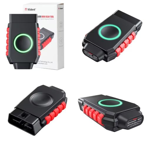 Bluetooth OBD2 Scanner Bidirectional Tools, VIDENT iSmartDiag510Pro Scan Tool with Lifetime Updates, 28 Resets, CAN FD/DoIP, All System Diagnostics for iOS & Android