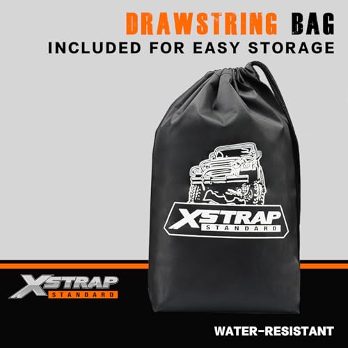 XSTRAP STANDARD 4 Pack E-Track Ratchet Straps 2" x16' Black Tie Down Straps | 4,400 LBS Break Strength Heavy Duty Wheel Tie-Downs for Moving, Truck, Trailers, Motorcycles, Kayaks, Car Roof, Vans - size: Black-4PK-16FT