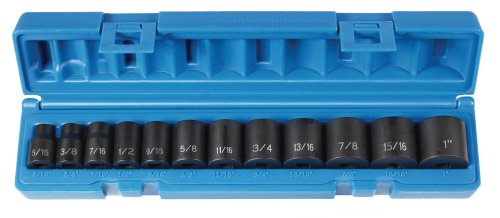 Grey Pneumatic (1213) 3/8" Drive 12-Piece Standard Socket Set - style: 12 Piece Standard Set