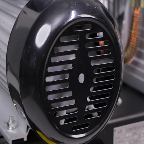 MZB 18.5 Gallon Ultra Quiet Air Compressor 110V/60Hz 11.3CFM 3.0HP, MAX 115PSI Steel Tanks 83dB Noise Level Air Compressor with Wheels - size: 18.5 Gal