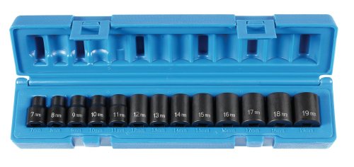 Grey Pneumatic (1213M) 3/8" Drive 13-Piece Standard Metric Socket Set - style: 13 Piece Standard Metric Set