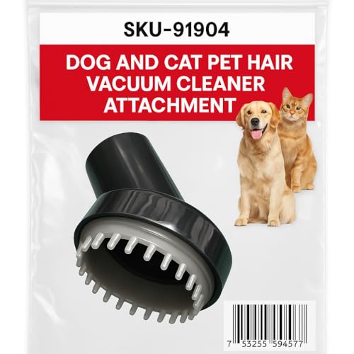 MP Maresh Products Pet Grooming Tool - Hair Brush Cleaner for Dogs & Cats | Compatible with 1 1/4" Shop Vac, Dog Grooming Vacuum, Pet Hair Removal Tool, Household Vacuum Cleaners, Duster Attachment - size: Pet Grooming Tool