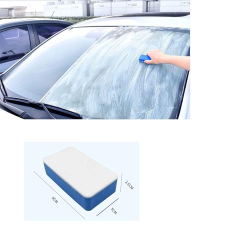 Cerium Oxide Glass Polishing Kit for Car Windows & Headlights – Removes Light Scratches, Wiper Marks, Water Spots and Oil Film – Restores Clarity