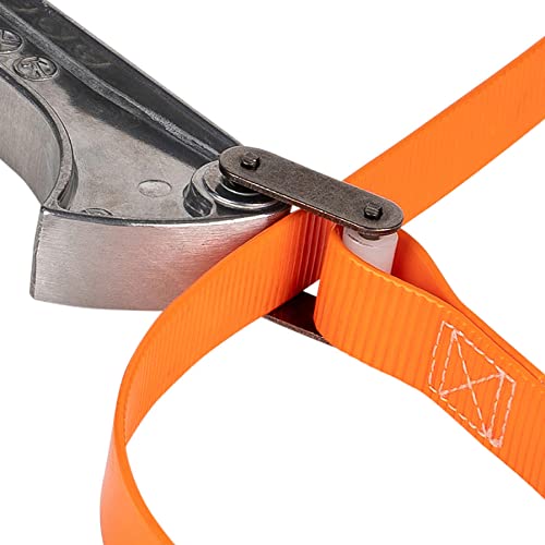 KLEIN TOOLS S12HB Strap Wrench, Adjustable Grip-It Strap Wrench Adjusts 1-1/2 to 5-Inch, 12-Inch Handle - size: 12-Inch Handle