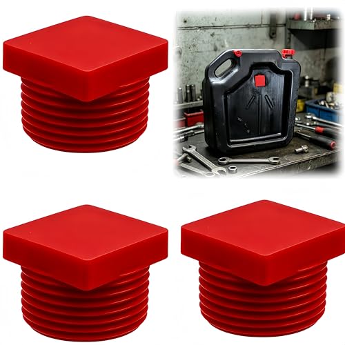 Oil Drain Pan Plug Compatible with FloTool 16 Quart (42003MI) Container, Replacement Drain Spout Stopper, Leak-Resistant Sealing Cap, Easy Install Accessory,3 pcs