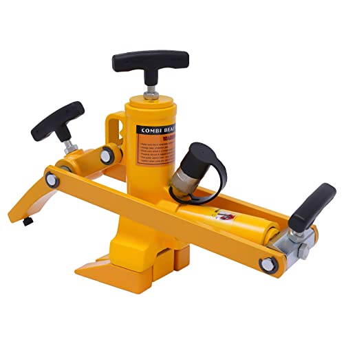 10000PSI Manual Tire Bead Breaker Tool Kit w/Hydraulic Metal Foot Pump and Air Hose Air Hydraulic Bead Breaker Portable Bead Breaking Tool