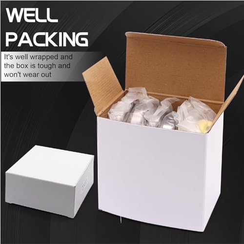 4 Sets L44643 Bearing Kit for 1 inch Axles Trailer Wheel Hub, with 12192TB Seal OD 1.980'', Dust Cover and Cotter Pin, Rotary Quiet High Speed and Durable