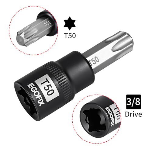 3/8 Inch Drive x T50 Torx Bit Socket - style: 3/8 T50