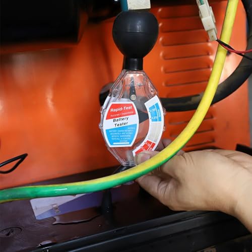 Car Rapid Battery Hydrometer Tester, Deep Cycle Vehicle Battery Hydrometer Testing Tool, Professional Fast Auto Battery Analyzer Density Detection, Universal for SUV, RV, Truck