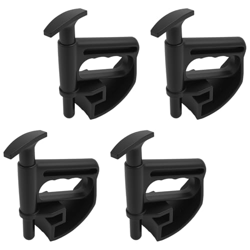 Universal Tire Bead Clamp Tools Drop Center Helper (4 Pack) | Rim Pry Solid Nylon Plastic No Scratches Built-in Spring for Most Vehicle Motorcycle Low Profile Tire - style: 4 Pack