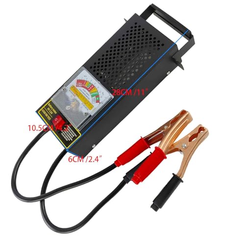 Battery Load Tester, Car Battery Tester and Voltage Tester, Automotive Battery Load Checker 12V 100A / 6V 50A