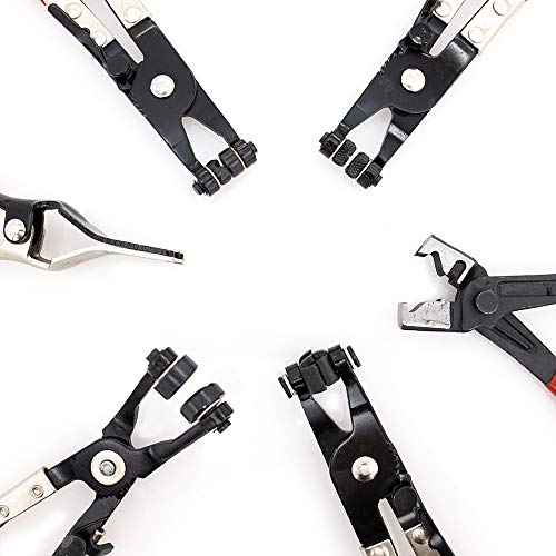 Mishimoto MMTL-HCR-9 Hose Clamp Plier Set, 9 Pieces