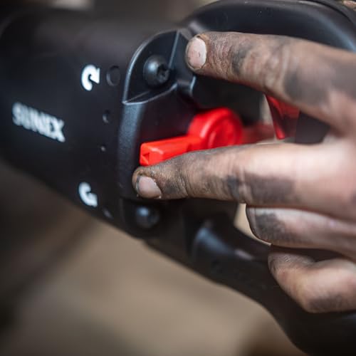 SUNEX Tools SX01026 1” Drive Magnesium Composite Impact Wrench with 6” Anvil - style: 1” Drive Impact Wrench + 6” Anvil