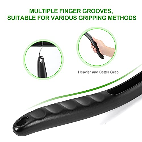 XINDELL Interior Windshield Cleaning Tool, Driver-Control Car Window Cleaner with Ergonomic 22" Handle & Microfiber Pads, No Streak Auto Glass Cleaner for Hard to Reach Inside Windshield