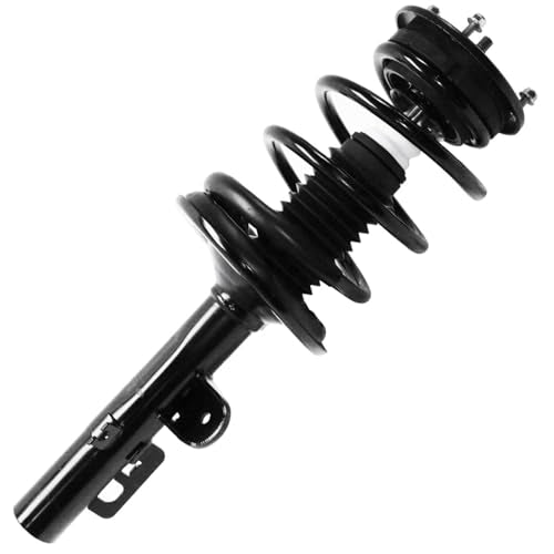 Detroit Axle - 4pc Front Struts Sway Bars for Ford 2005 2006 2007 Freestyle, 2 Struts with Coil Spring Assembly 2 Sway Bar End Links Replacement Suspension Kit - size: 4QS50680/ sway kit