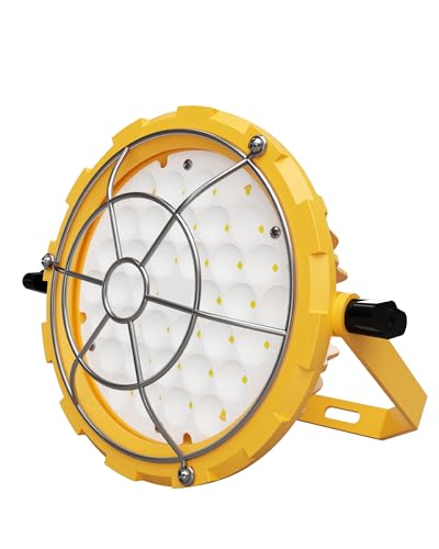 60W LED Dock Light – IP65 Waterproof, 6600LM, 180° Adjustable Head for Indoor & Outdoor Security, Warehouse & Container Areas - size: 60W-1Pack