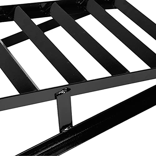 TYFYB 2 Pack Black 10000lbs Capacity Low Profile Car Lift Service Ramps Truck Trailer Garage Automotive Hydraulic Lift Repair Frame Lift Height Hydraulic Vehicle Ramps, CY0665