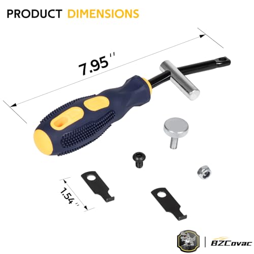 58430 Shaft Type Seal Puller with 58500 Hook for Shaft/Seals, Universal Seal Removal Tool for Camshaft and Crankshaft Seals, 56750 Blind Oil Seal Puller, Automotive Repair Tool