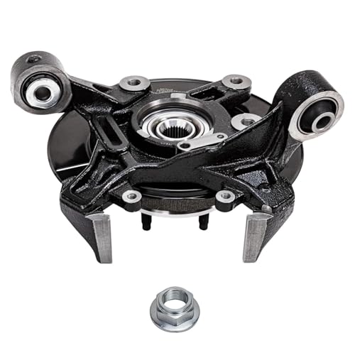 Detroit Axle - 4pc Rear Struts Kit for 2006-2010 Ford Explorer Mercury Mountaineer, Steering Knuckles and Wheel Bearing Hubs Assembly, Struts w/Coil Spring Assembly 2007 2008 2009 Replacement - size: 4QU48576/ Big strut kit