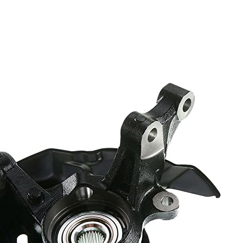 Front Left Side Wheel Bearing Hub Steering Knuckle Assembly for Toyota Corolla L4 1.8L Sedan 2003 2004 2005 2006 2007 2008 Replace for 698-389 4321219015 43502-32080 47782-12240 - size: Front left