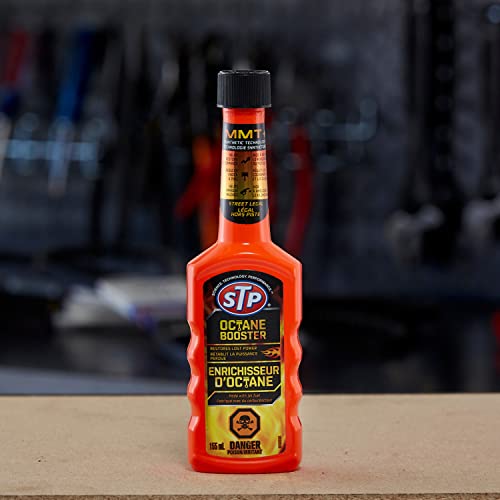 STP Octane Booster, Fuel Intake System Cleaner, Bottles, 5.25 Fl Oz, Pack of 12 - style: Octane Booster (12 Pack)