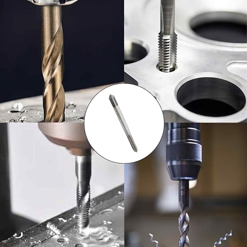 M4 x 0.7 Left Hand Metric Tap and Die Set, High Speed Steel Threading Kit for Reverse Thread Repair and Machining - size: M4 x 0.7