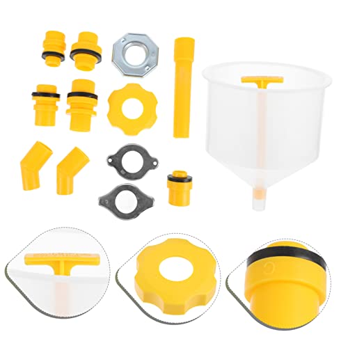 Zerodeko 1Set Radiator Filling Kit Spill Coolant Tool for Cars Trucks Non Spill Design with Extension for Hard to Reach Areas for Radiator Surge Tanks