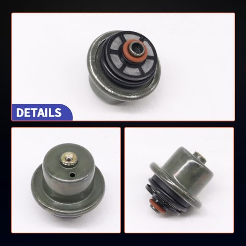 HiSport PR484 Fuel Pressure Regulator Compatible with Chevrolet Astro 1992-1995 Blazer 1995 S10 Blazer 1992-1994 S10 Pickup 1995, GMC Jimmy 1992-1995 Safari 1992-1994 Sonoma, Oldsmobile Bravada - size: HSFPR484