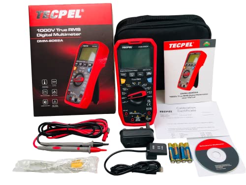 TECPEL DMM-8062A 6000 Counts Digital multimeter