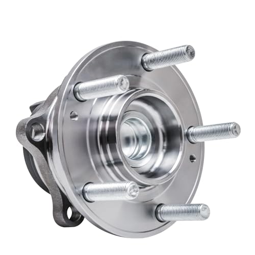 Detroit Axle - FWD Rear Left Knuckle Kit for 2007-2009 Hyundai Santa Fe 2007-2012 Veracruz, 2008 Driver Side Steering Knuckle Wheel Hub Bearing Assembly Replacement - size: 2UW471873/Kit