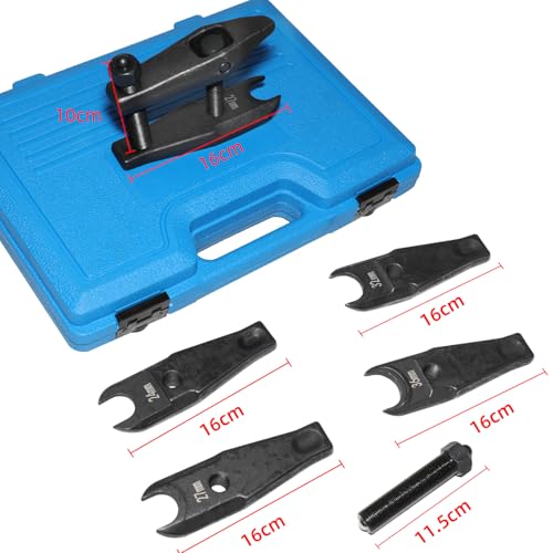 DPTOOL Ball Joint Separator Kit Heavy Duty Control Arms Steering Knuckles Tie Rod Ends Remover Tool 22mm 24mm 27mm 32mm 36mm Compatible with BMW/Benz/Land Rover