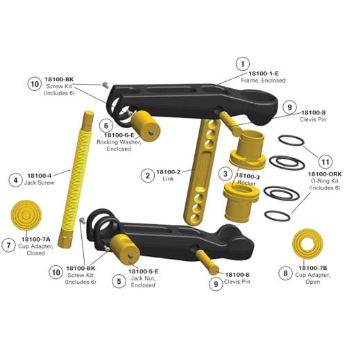 Schley Tools - 18100 Ball Joint Press Master Kit with Cups