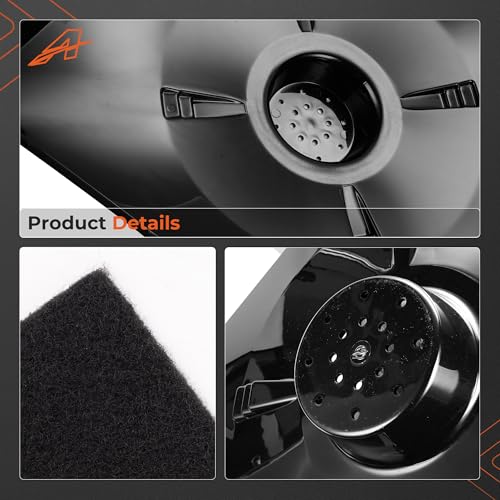 17892 2Pcs Transmission Drain Pan with 6Pcs 22'' Inch Oil Drain Splash Pads, Universal Fluid Drain Funnel Compatible with 87031 87032, High Capacity for Oil, Coolant & Fluid Change - size: 17892-2