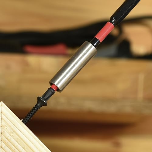 Geinxurn Impact Tough #2 Phillips 6 in. D2 Steel Long Extension Insert Driver Bits,6Pack 1/4 Inch Hex Shank Long Cross Magnetic PH2 Screwdriver Bits Set - size: 6"-D2PH2-6PCS