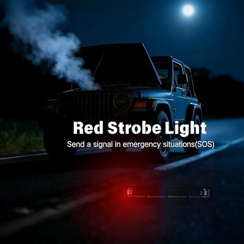 Solar Magnetic Work Light Bar 3000LM 4000mAh, Rechargeable LED Underhood Mechanic Light for Car Repair & Camping, Strong Magnet Base, Tripod Mount, Hook, Type-C - style: L0